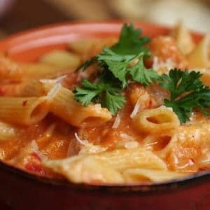 penne-al-vodka sauce