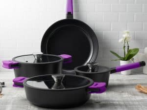 7 Piece Set Lifestyle 2 - purple handles